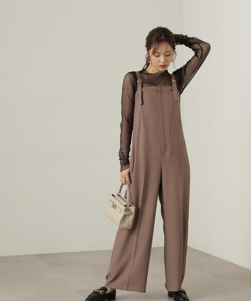 PROPORTION BODY DRESSING(プロポーションボディドレッシング)の「チュールドットトップス / 1214260907(Tシャツ/カットソー・レディース・ブラック/ホワイト系その他・FREE)」の10枚目の写真