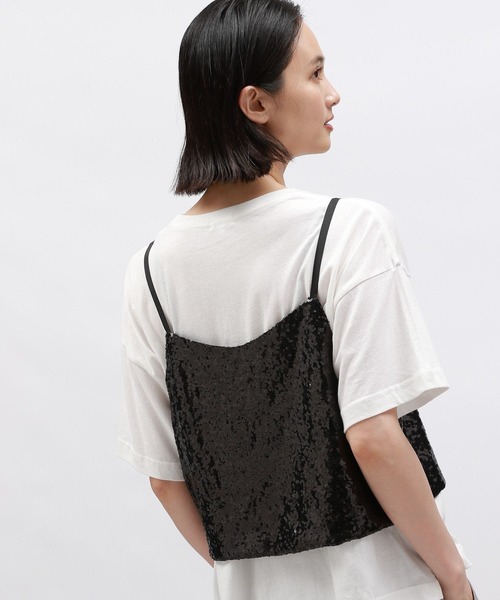 LAKOLE(ラコレ)の「スパンコールビスチェ / 142600(ベスト・レディース・ブラック/シルバー・FREE)」の12枚目の写真