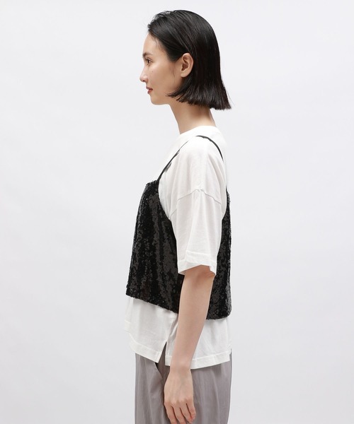 LAKOLE(ラコレ)の「スパンコールビスチェ / 142600(ベスト・レディース・ブラック/シルバー・FREE)」の14枚目の写真