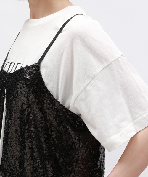 LAKOLE(ラコレ)の「スパンコールビスチェ / 142600(ベスト・レディース・ブラック/シルバー・FREE)」の18枚目の写真