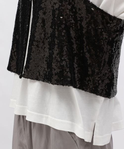 LAKOLE(ラコレ)の「スパンコールビスチェ / 142600(ベスト・レディース・ブラック/シルバー・FREE)」の19枚目の写真