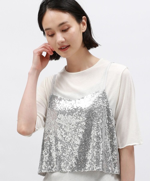 LAKOLE(ラコレ)の「スパンコールビスチェ / 142600(ベスト・レディース・ブラック/シルバー・FREE)」の22枚目の写真