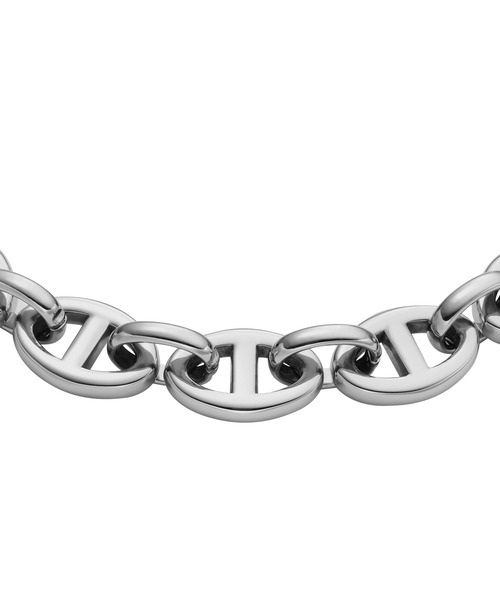 FOSSIL（フォッシル）の「フォッシル アクセサリー レディース ブレスレット ツートーン JA7244040（ブレスレット・レディース・Silver・FREE）」の2枚目の写真