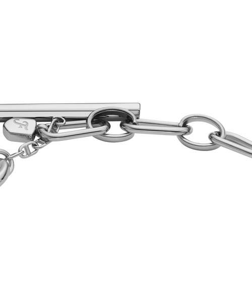 FOSSIL（フォッシル）の「フォッシル アクセサリー レディース ブレスレット ツートーン JA7244040（ブレスレット・レディース・Silver・FREE）」の3枚目の写真