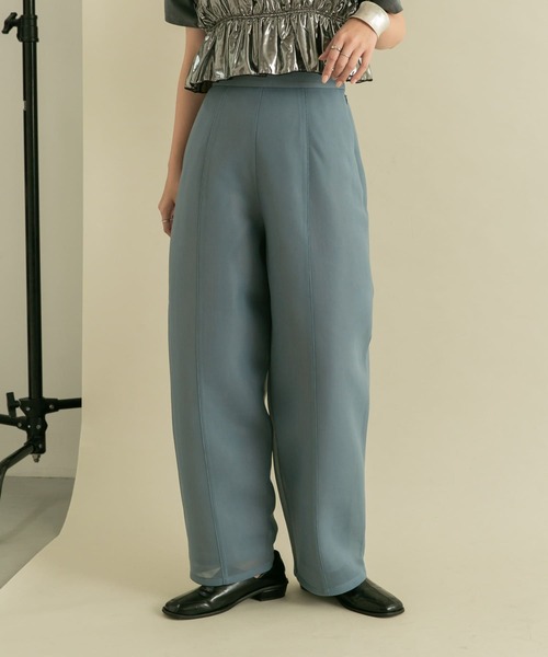 KBF（ケイビーエフ）の「シアーダンボールパンツ（その他パンツ・レディース・ライトベージュ/ブルー系その他・ONE）」の16枚目の写真