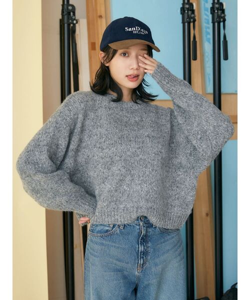 Ungrid(アングリッド)の「バイカラーコーデュロイキャップ(キャップ・レディース・アイボリー/ピンク/ネイビー・FREE)」の13枚目の写真