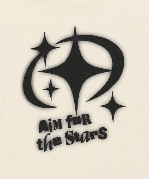 SPINNS（スピンズ）の「グランジ/ロンT感覚で着れる！ニットソー スター（ニット/セーター・メンズ・チャコール/ブルー/オフホワイト/ブラック・ONESIZE）」の17枚目の写真