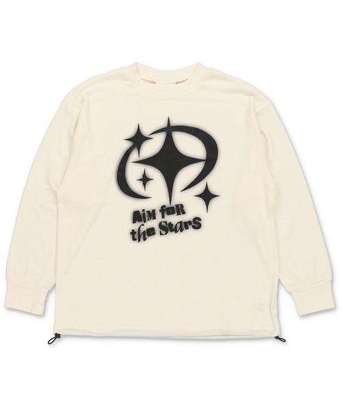 SPINNS（スピンズ）の「グランジ/ロンT感覚で着れる！ニットソー スター（ニット/セーター・メンズ・チャコール/ブルー/オフホワイト/ブラック・ONESIZE）」の21枚目の写真