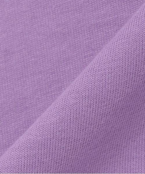 X-girl Stages（エックスガールステージス）の「ガール線画プリント長袖Tシャツ（Tシャツ/カットソー・キッズ・オフホワイト/ブラック/ラベンダー・80ｃｍ/90cm/100cm/110cm/120cm/130cm/140cm）」の9枚目の写真