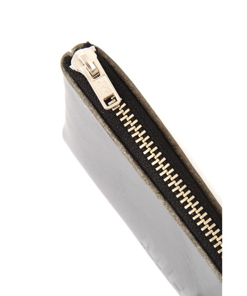 MHL.（エムエイチエル）の「BASIC LEATHER（ポーチ・レディース・グレー系その他2/ブラック/ベージュ・FREE）」の11枚目の写真