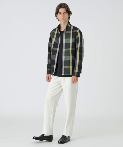 BLACK LABEL CRESTBRIDGE(ブラックレーベル・クレストブリッジ)の「ブラックウォッチクレストブリッジチェックスタンドブルゾン(ブルゾン・メンズ・グリーン系その他5・XL/L/M)」の2枚目の写真