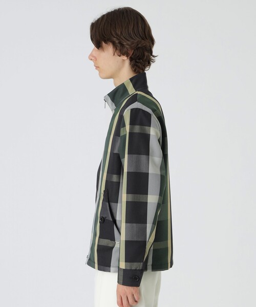 BLACK LABEL CRESTBRIDGE(ブラックレーベル・クレストブリッジ)の「ブラックウォッチクレストブリッジチェックスタンドブルゾン(ブルゾン・メンズ・グリーン系その他5・XL/L/M)」の4枚目の写真