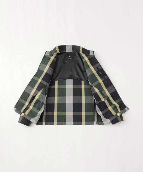 BLACK LABEL CRESTBRIDGE(ブラックレーベル・クレストブリッジ)の「ブラックウォッチクレストブリッジチェックスタンドブルゾン(ブルゾン・メンズ・グリーン系その他5・XL/L/M)」の7枚目の写真
