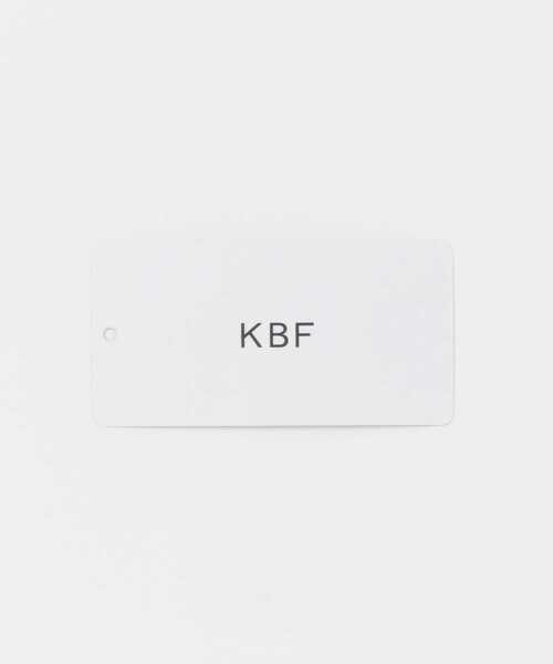 KBF(ケイビーエフ)の「シアープリントBIG TEE(Tシャツ/カットソー・レディース・オフホワイト/チャコールグレー/ベージュ・ONE)」の7枚目の写真