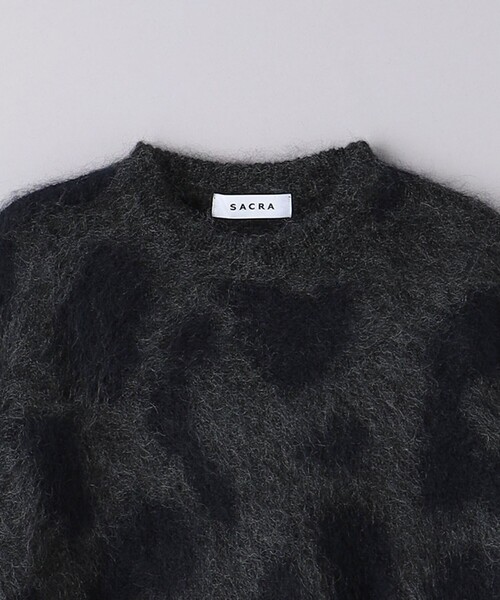 SACRA（サクラ）の「＜SACRA＞LEO ジャカード ニット（ニット/セーター