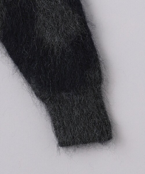 SACRA（サクラ）の「＜SACRA＞LEO ジャカード ニット（ニット/セーター・レディース・ダークグレー/ネイビー・38）」の5枚目の写真