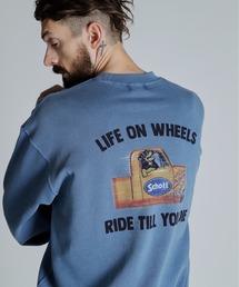 Schott/ショット/CREW SWEAT HOT ROTTWEILER/クルーネックスウェット ホットロットワイラー