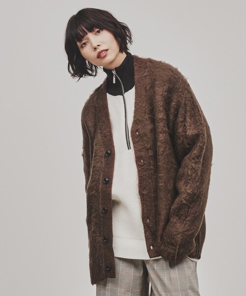 【セール】【全10色】シャギーカーディガン（カーディガン/ボレロ）｜tk.TAKEO KIKUCHI（ティーケータケオキクチ）