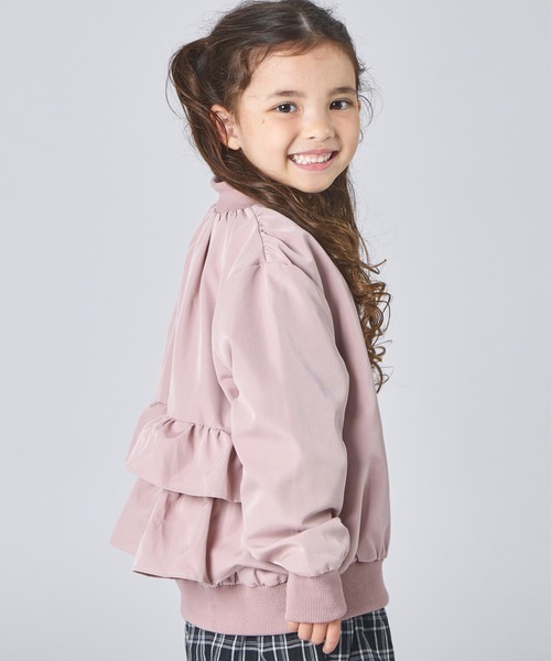 2点・ティアードフリルＭＡ－１ブルゾン インタープラネット INTERPLANET ティーアードフリルMAー1