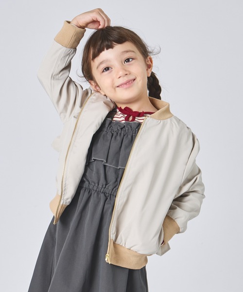 2点・ティアードフリルＭＡ－１ブルゾン インタープラネット INTERPLANET ティーアードフリルMAー1