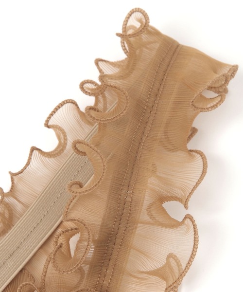 niko and...（ニコアンド）の「オリジナルプリーツフリルサスペンダー（サスペンダー・レディース・カーキ/ベージュ・0）」の9枚目の写真