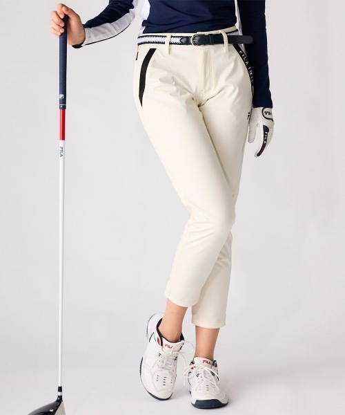 【FILA GOLF/フィラゴルフ】レディース蓄熱ボンディングパンツ ジョガーパンツ ゴルフ（その他パンツ）｜FILA GOLF（フィラゴルフ ）