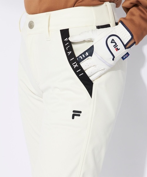 【FILA GOLF/フィラゴルフ】レディース蓄熱ボンディングパンツ ジョガーパンツ ゴルフ（その他パンツ）｜FILA GOLF（フィラゴルフ ）