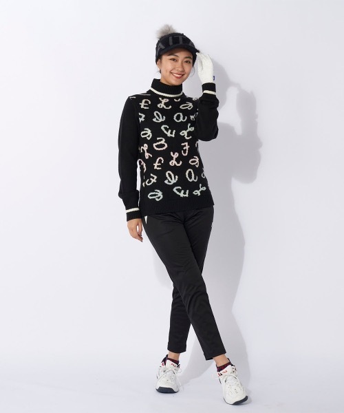 【FILA GOLF/フィラゴルフ】レディース蓄熱ボンディングパンツ ジョガーパンツ ゴルフ（その他パンツ）｜FILA GOLF（フィラゴルフ ）