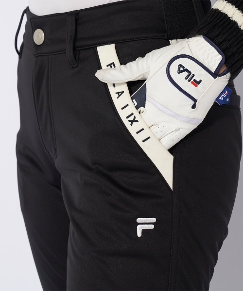 【FILA GOLF/フィラゴルフ】レディース蓄熱ボンディングパンツ ジョガーパンツ ゴルフ（その他パンツ）｜FILA GOLF（フィラゴルフ ）
