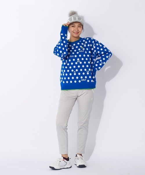 【FILA GOLF/フィラゴルフ】レディース蓄熱ボンディングパンツ ジョガーパンツ ゴルフ（その他パンツ）｜FILA GOLF（フィラゴルフ ）