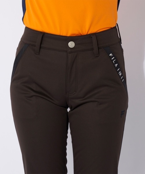 【FILA GOLF/フィラゴルフ】レディース蓄熱ボンディングパンツ ジョガーパンツ ゴルフ（その他パンツ）｜FILA GOLF（フィラゴルフ ）