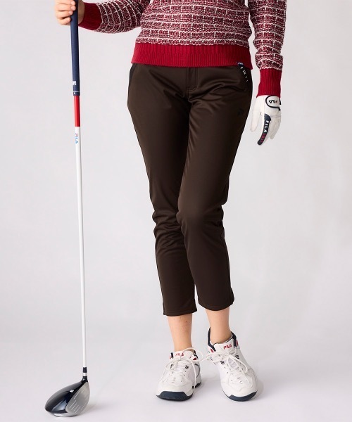 【FILA GOLF/フィラゴルフ】レディース蓄熱ボンディングパンツ ジョガーパンツ ゴルフ（その他パンツ）｜FILA GOLF（フィラゴルフ ）