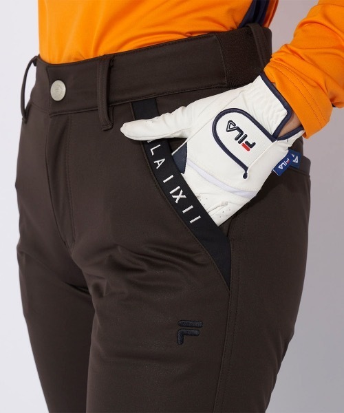 【FILA GOLF/フィラゴルフ】レディース蓄熱ボンディングパンツ ジョガーパンツ ゴルフ（その他パンツ）｜FILA GOLF（フィラゴルフ ）