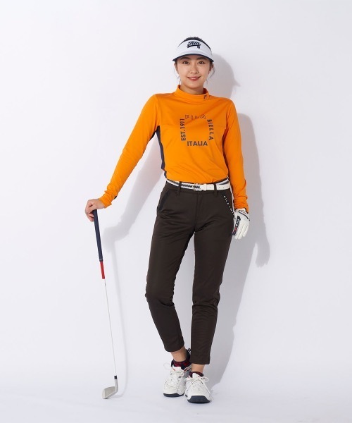 【FILA GOLF/フィラゴルフ】レディース蓄熱ボンディングパンツ ジョガーパンツ ゴルフ（その他パンツ）｜FILA GOLF（フィラゴルフ ）