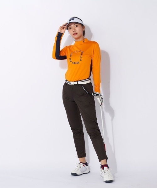 【FILA GOLF/フィラゴルフ】レディース蓄熱ボンディングパンツ ジョガーパンツ ゴルフ（その他パンツ）｜FILA GOLF（フィラゴルフ ）