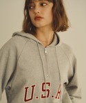 Unitage（ユニテージ）の「USAハーフZIPパーカー（パーカー・FREE）」