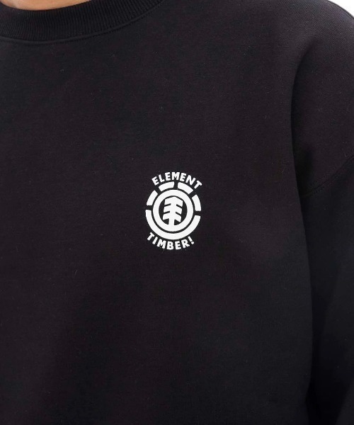 ELEMENT（エレメント）の「ELEMENT メンズ TIMBER 3 CREW WR トレーナー 【2024年秋冬モデル】/エレメントバックプリントスウェットトレーナー（スウェット・メンズ・オフホワイト/ブラック・LARGE/X-LARGE/MEDIUM）」の9枚目の写真