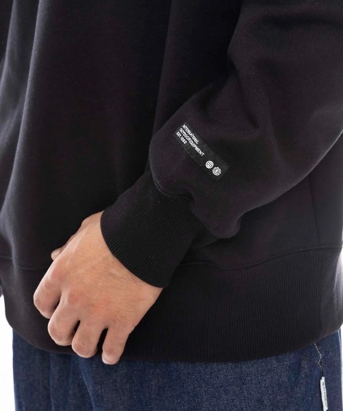 ELEMENT（エレメント）の「ELEMENT メンズ TIMBER 3 CREW WR トレーナー 【2024年秋冬モデル】/エレメントバックプリントスウェットトレーナー（スウェット・メンズ・オフホワイト/ブラック・LARGE/X-LARGE/MEDIUM）」の10枚目の写真