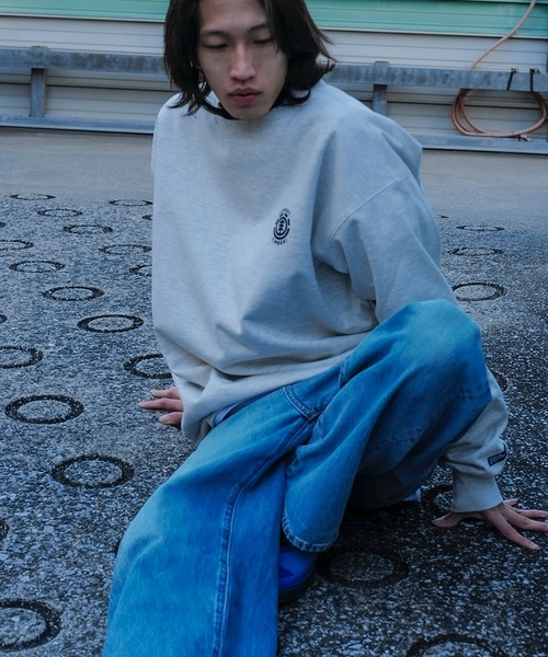 ELEMENT（エレメント）の「ELEMENT メンズ TIMBER 3 CREW WR トレーナー 【2024年秋冬モデル】/エレメントバックプリントスウェットトレーナー（スウェット・メンズ・オフホワイト/ブラック・LARGE/X-LARGE/MEDIUM）」の22枚目の写真