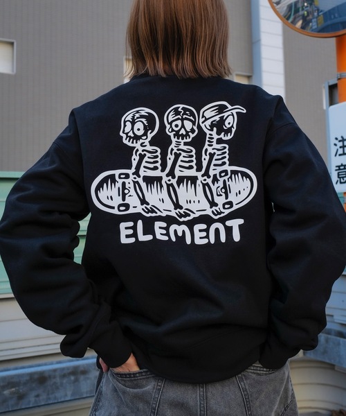 ELEMENT（エレメント）の「ELEMENT メンズ TIMBER 3 CREW WR トレーナー 【2024年秋冬モデル】/エレメントバックプリントスウェットトレーナー（スウェット・メンズ・オフホワイト/ブラック・LARGE/X-LARGE/MEDIUM）」の18枚目の写真