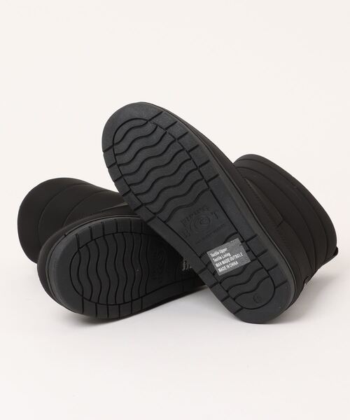 JELLY BEANS（ジェリービーンズ）の「キルティングナイロンブーツ（レディース）(186-46001)JELLY BEANS(ジェリービーンズ)（ブーツ・レディース・ブラック/グレー/アイボリー・23/24/25/22.5）」の9枚目の写真