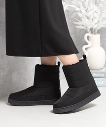 JELLY BEANS | キルティングナイロンブーツ（レディース）(186-46001)JELLY BEANS(ジェリービーンズ)(ブーツ)