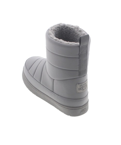 JELLY BEANS（ジェリービーンズ）の「キルティングナイロンブーツ（レディース）(186-46001)JELLY BEANS(ジェリービーンズ)（ブーツ・レディース・ブラック/グレー/アイボリー・23/24/25/22.5）」の5枚目の写真