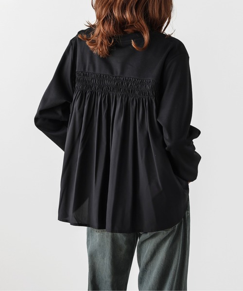 La-gemme(ラジェム)の「バックコンシャスプルオーバー(Tシャツ/カットソー・レディース・グレー/ブラック/ホワイト・フリー)」の11枚目の写真
