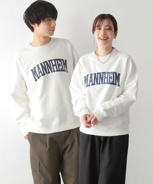 GLOBAL WORK(グローバルワーク)の「乾きやすいスウェット/プリント/裏起毛/116281(スウェット・メンズ・グリーン/ネイビー/グレー系その他5/グレー系その他4/ホワイト系その他7/ブルー/ホワイト/グレー/オフホワイト/グレー系その他6・X-LARGE/LARGE/MEDIUM/SMALL)」の2枚目の写真