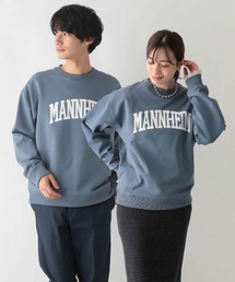 GLOBAL WORK | 乾きやすいスウェット/プリント/裏起毛/116281(スウェット)