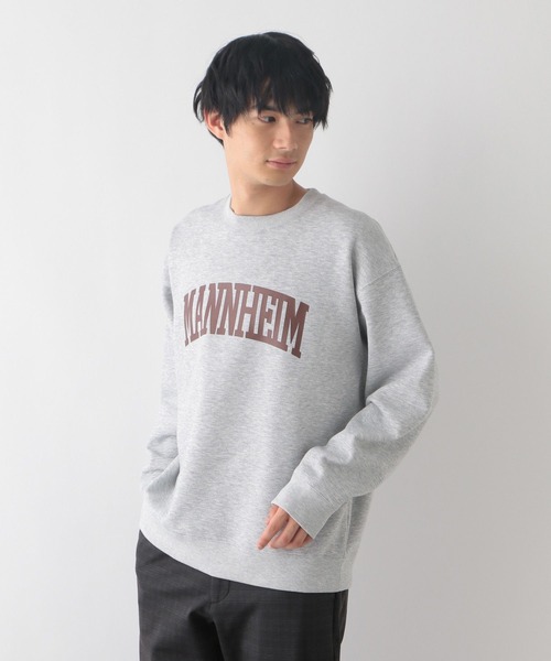 GLOBAL WORK(グローバルワーク)の「乾きやすいスウェット/プリント/裏起毛/116281(スウェット・メンズ・グリーン/ネイビー/グレー系その他5/グレー系その他4/ホワイト系その他7/ブルー/ホワイト/グレー/オフホワイト/グレー系その他6・X-LARGE/LARGE/MEDIUM/SMALL)」の13枚目の写真