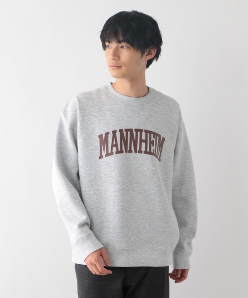 GLOBAL WORK(グローバルワーク)の「乾きやすいスウェット/プリント/裏起毛/116281(スウェット・メンズ・グリーン/ネイビー/グレー系その他5/グレー系その他4/ホワイト系その他7/ブルー/ホワイト/グレー/オフホワイト/グレー系その他6・X-LARGE/LARGE/MEDIUM/SMALL)」の14枚目の写真