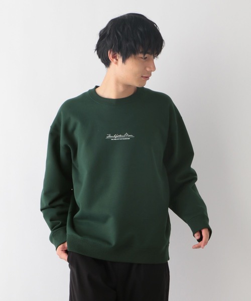 GLOBAL WORK(グローバルワーク)の「乾きやすいスウェット/プリント/裏起毛/116281(スウェット・メンズ・グリーン/ネイビー/グレー系その他5/グレー系その他4/ホワイト系その他7/ブルー/ホワイト/グレー/オフホワイト/グレー系その他6・X-LARGE/LARGE/MEDIUM/SMALL)」の18枚目の写真