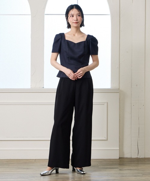 AIMER(エメ)の「ジョーゼットワイドパンツ(その他パンツ・レディース・ブラック・MEDIUM/LARGE/X-LARGE)」の13枚目の写真